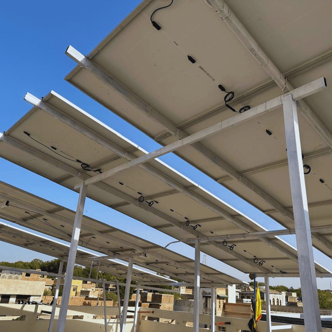 Hybrid Solar System Installation